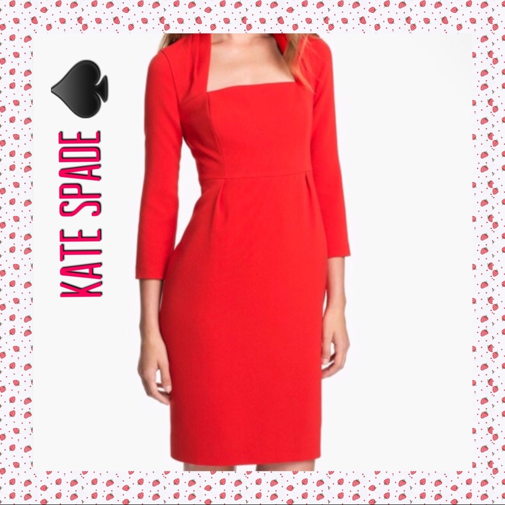AVAILABLE! Gorgeous red Kate Spade Sheila Dress